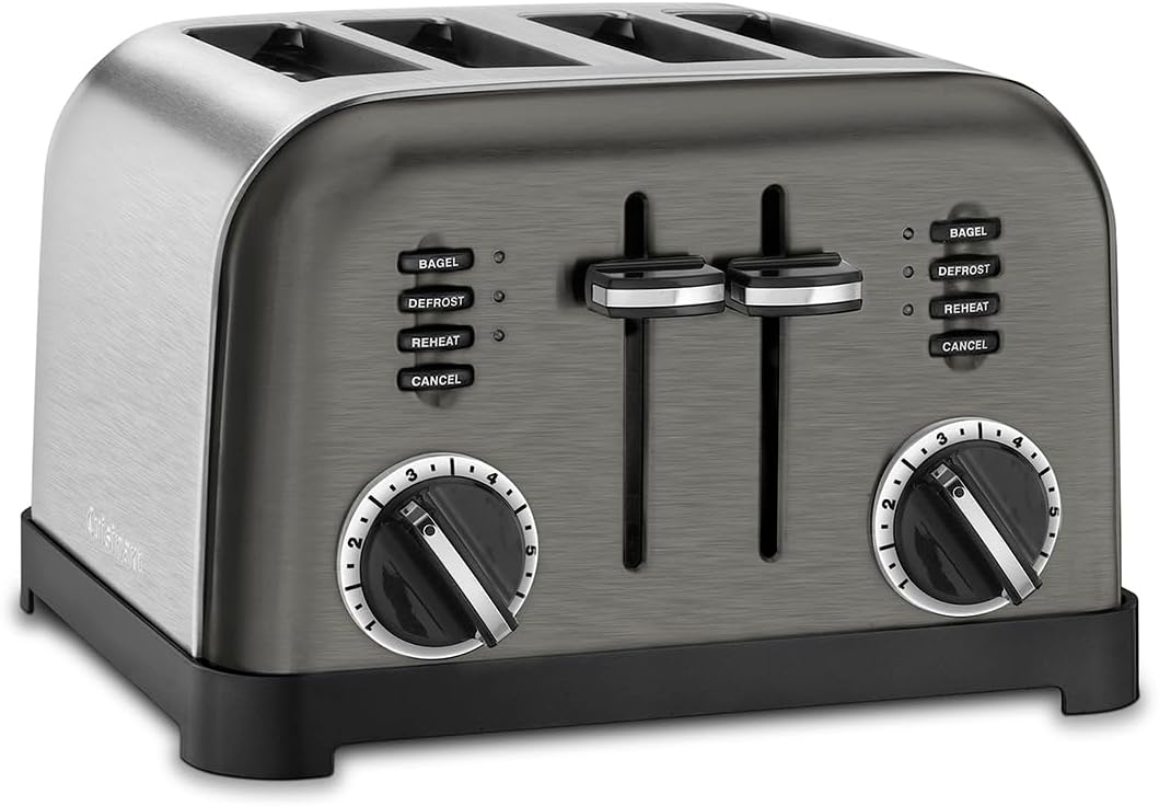 Torradeira 4 Fatias Cuisinart CPT-180BKS Classic 1