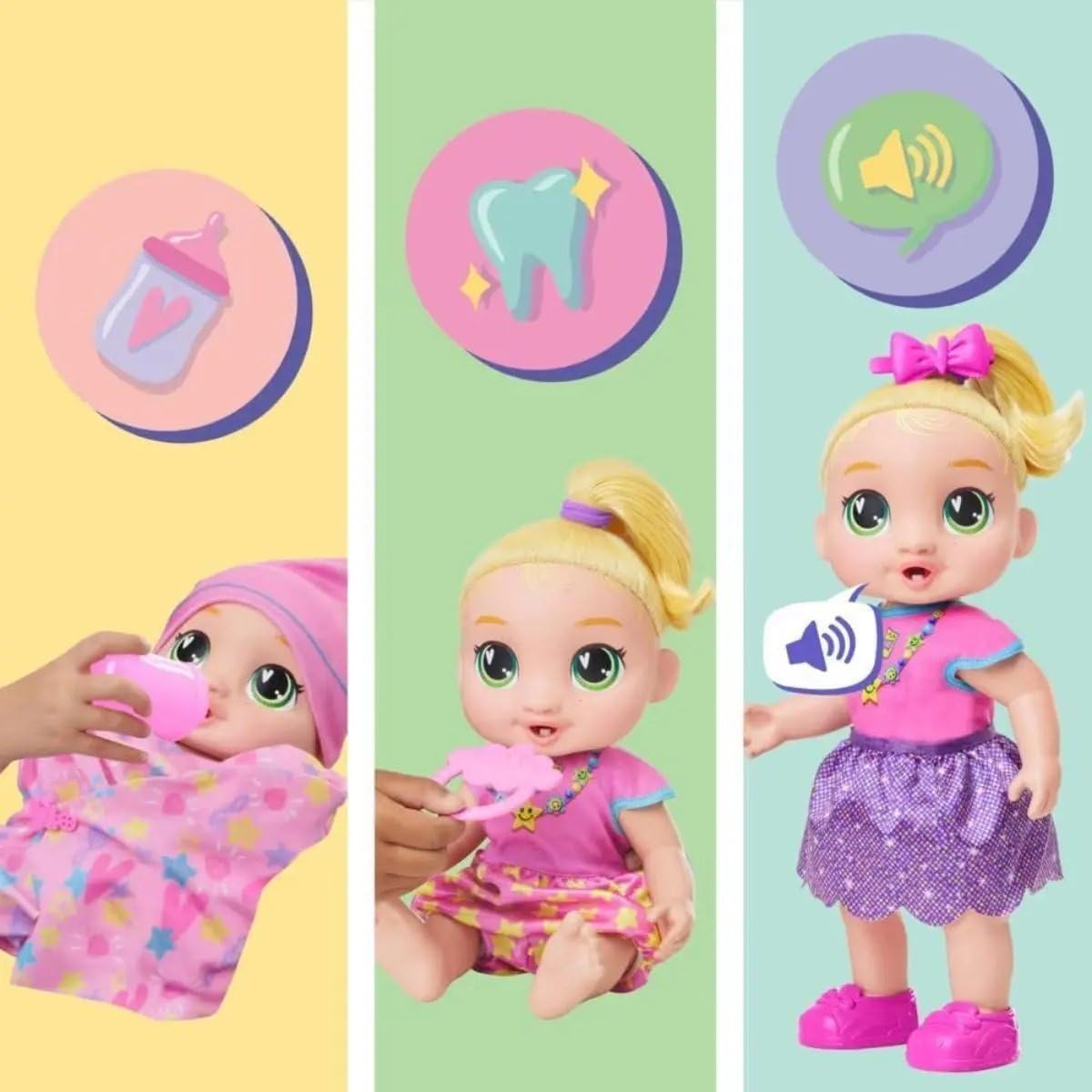 Boneca Interativa Baby Alive Baby Grows Up LaLa 4
