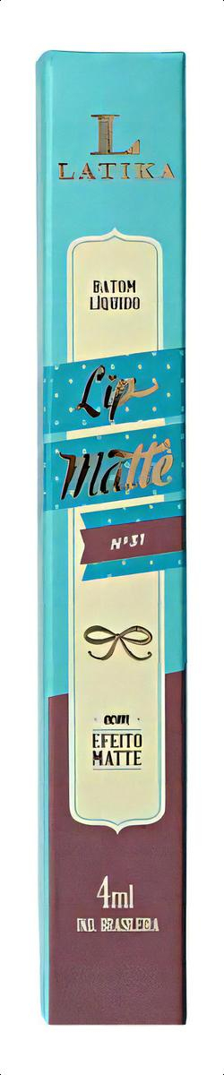 Batom Líquido Lip Matte 4