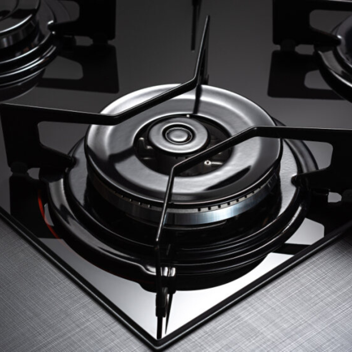 Cooktop a Gás Fischer 4 Bocas Fit Line Mesa Vidro 3
