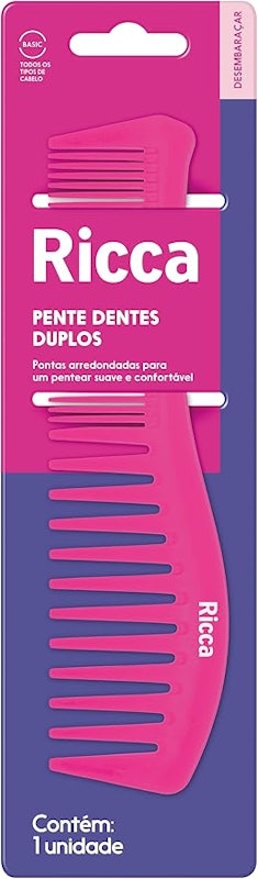 Pente Basic Dentes Duplos Ricca 1