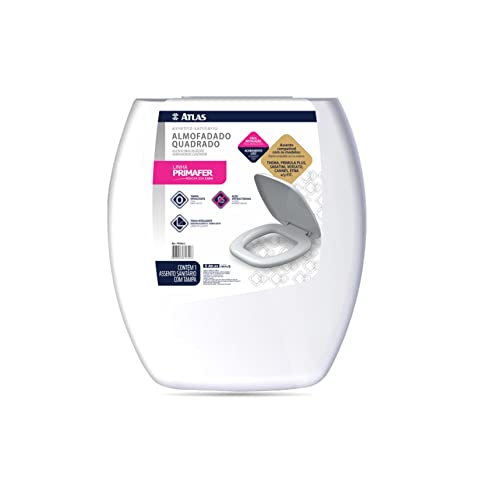 Assento Sanitário Almofadado Quadrado Primafer  1