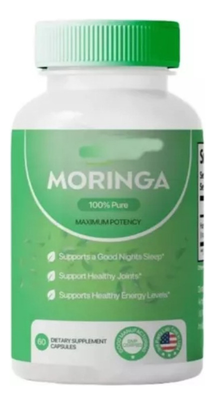 Cápsulas de Pó de Moringa Rosabella 1