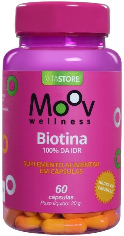 Biotina Crescimento Saúde Cabelos Pele Unha 1