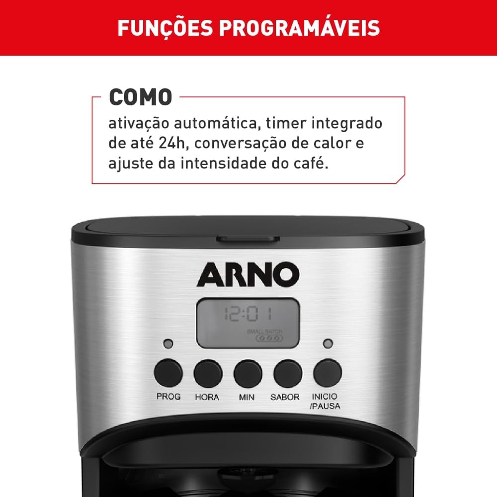 Cafeteira Filtro Digital Arno New Element CFNE 4