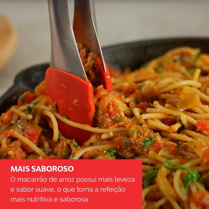 Macarrão Espaguete de Arroz Integral 3