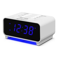 Rádio-Relógio Duplo com Alarme AM/FM Emerson Smartset PLL
