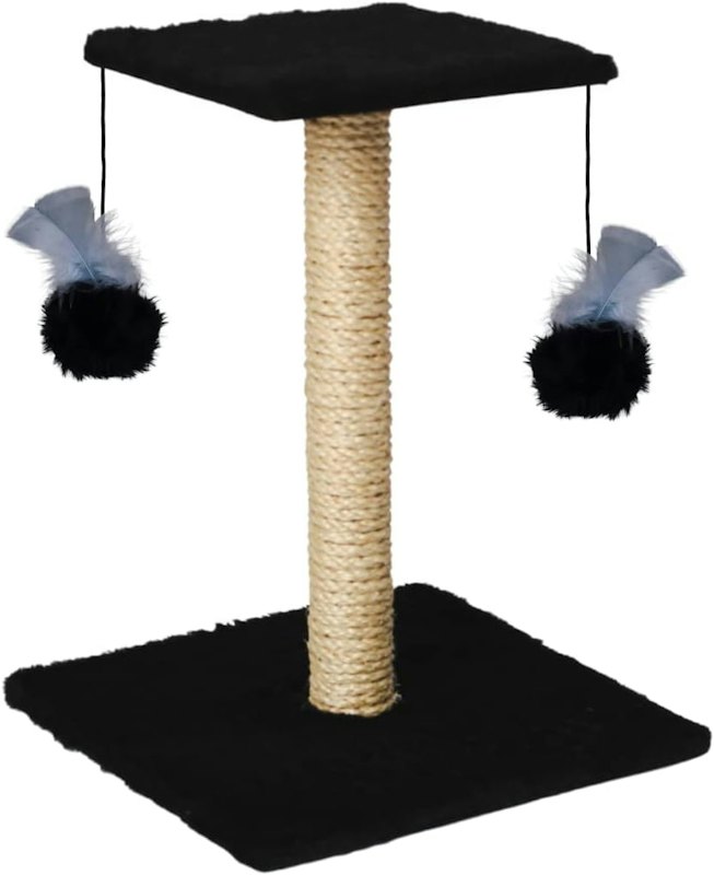 Arranhador para Gatos Poste com Brinquedo 1