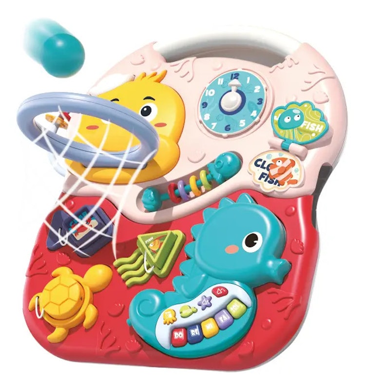 Maxi Baby Mesa de Atividades Infantil Educativa 2 em 1 Ocean 3