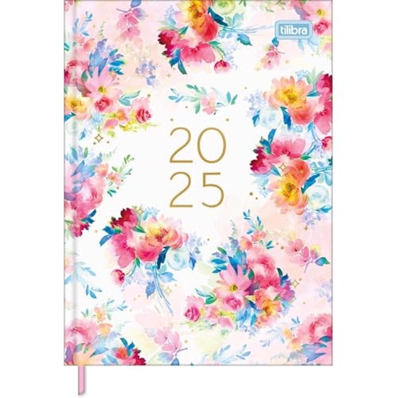 Agenda Costurada Diária Feminine 2025 1