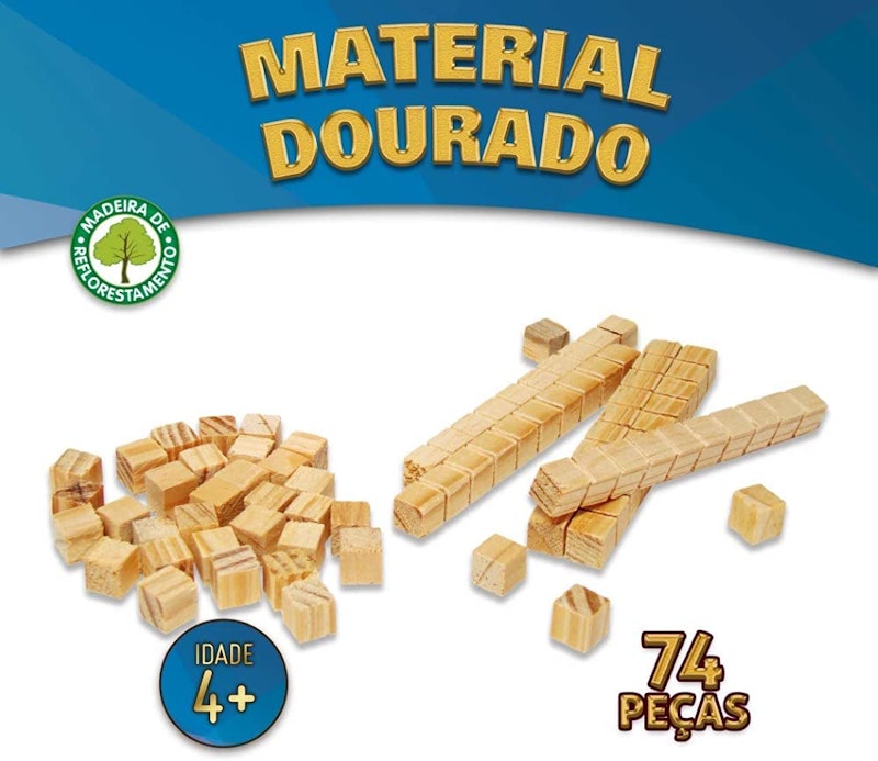 Material Dourado - 74 Peças 2