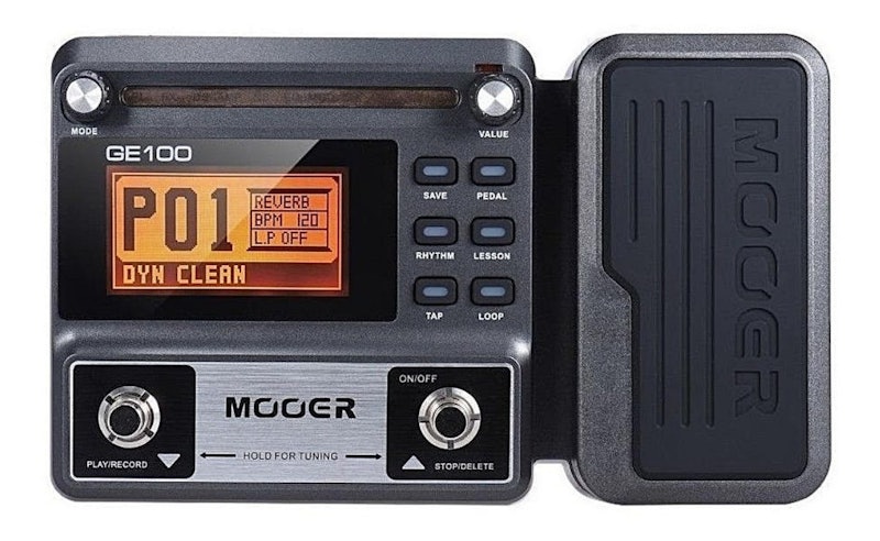 Pedaleira Multiefeitos para Guitarra Mooer 1