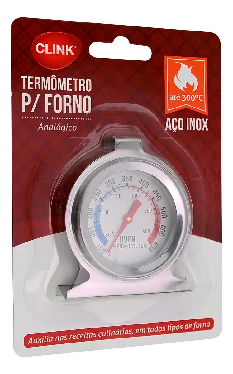 Termômetro Forno Aço Inox 4