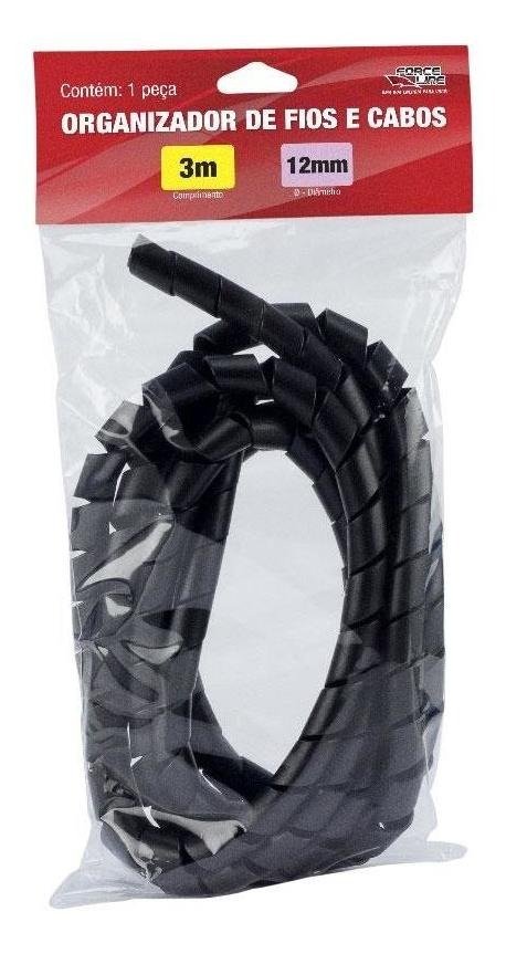 Organizador de Cabos Espiral 12 x 1,1 mm Force Line 3
