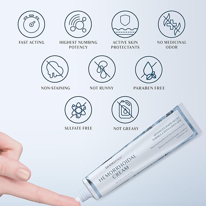 Creme Avançado para Hemorróidas DERMATOOL 4