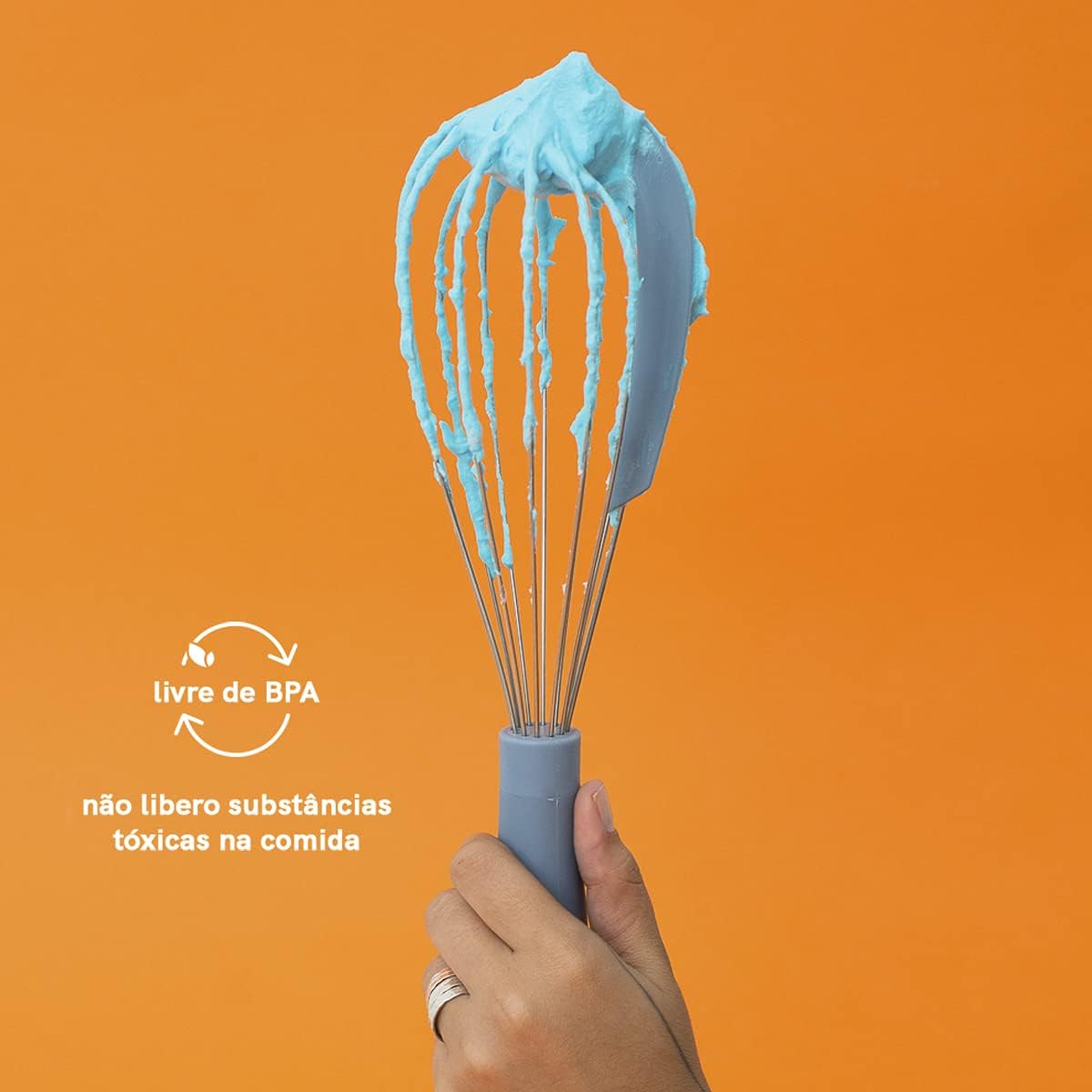 Batedor de Ovos com Raspador 3