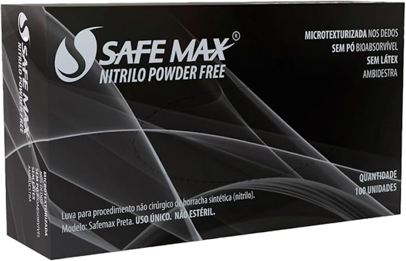 Luvas de Nitrilo Black 1