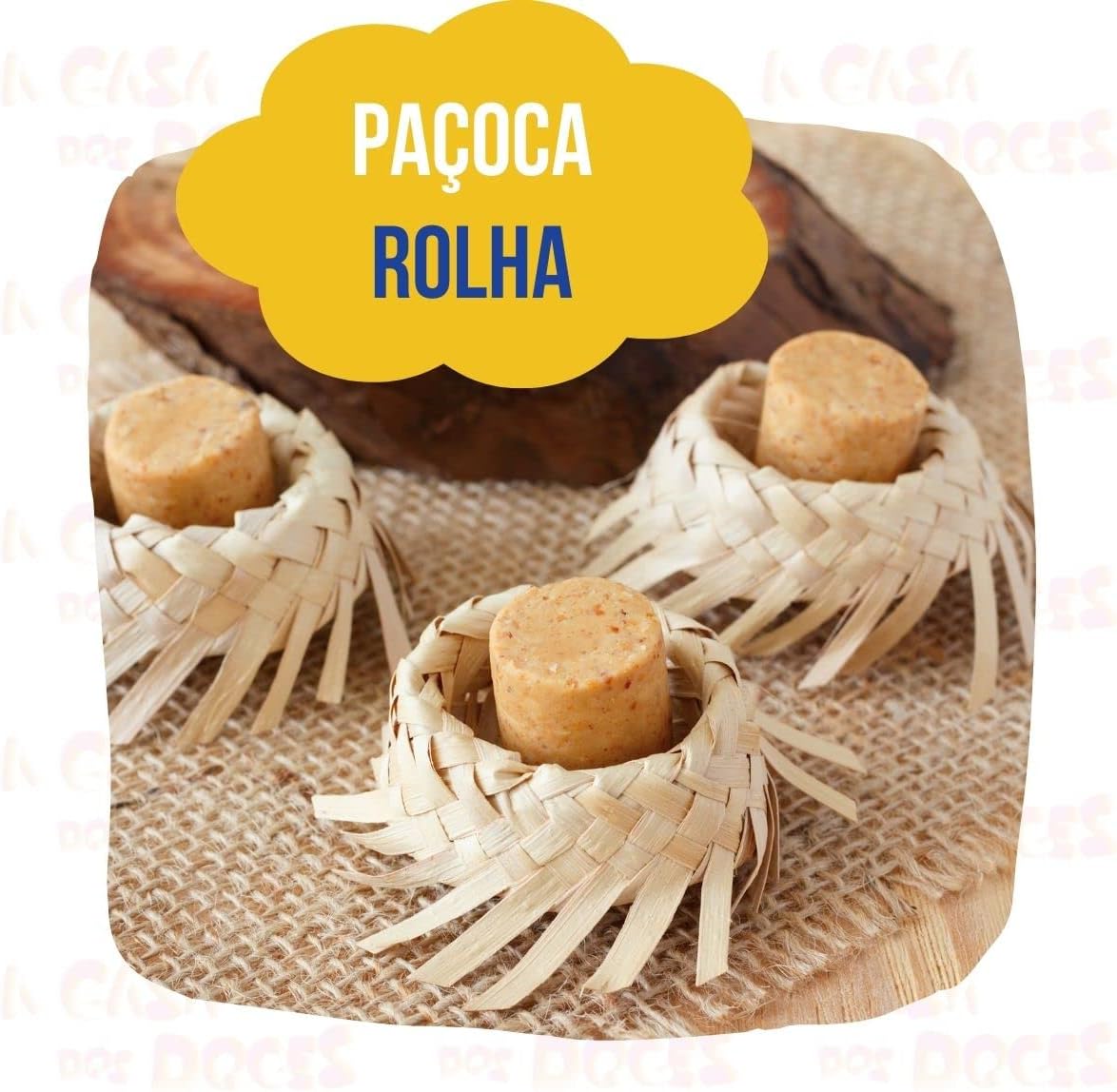 Paçoquita Rolha Embalada Caixa 4