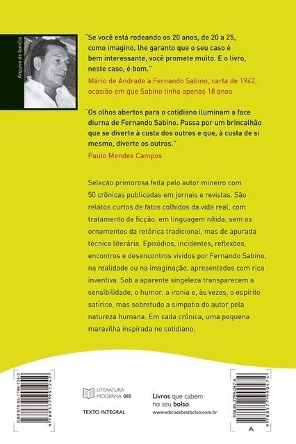 As Melhores Crônicas de Fernando Sabino 2