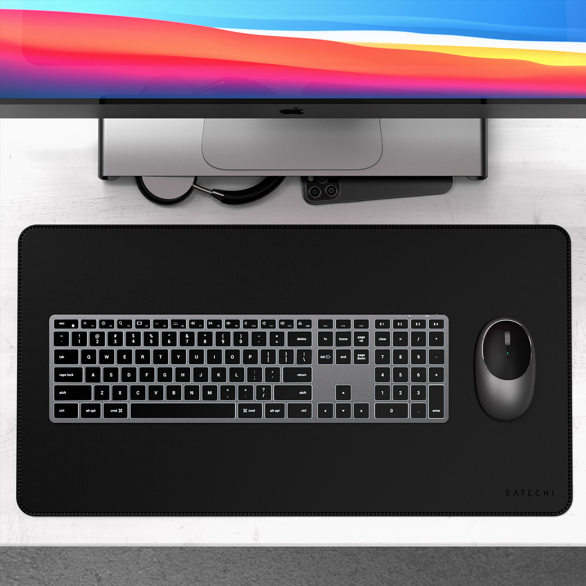 Teclado Slim X3 Iluminado Bluetooth 5