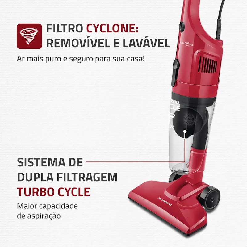 Aspirador de Pó Mondial Turbo Cycle 3