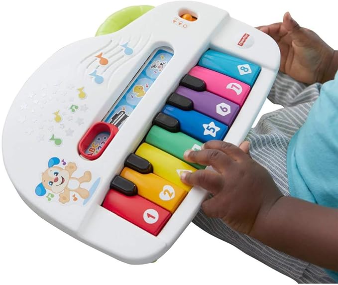 Fisher-Price Aprender e Brincar Brinquedo para Bebês Piano Cachorrinho 3