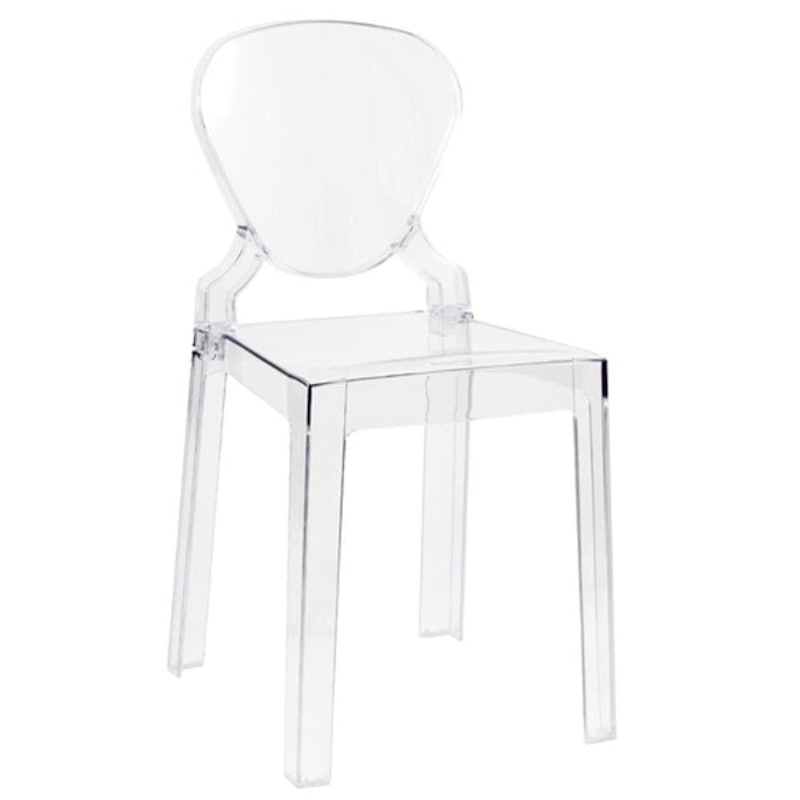 Cadeira Queen Transparente 1