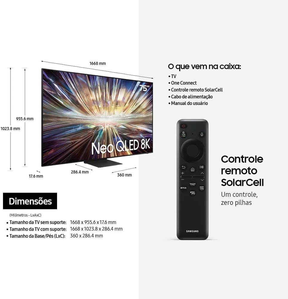 Samsung AI Big TV 75" Neo QLED 8K 75QN800D 3