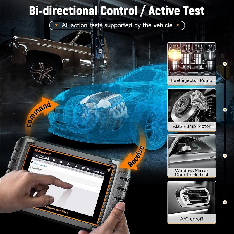 Foxwell NT809TS Bi-Directional OBD2 2