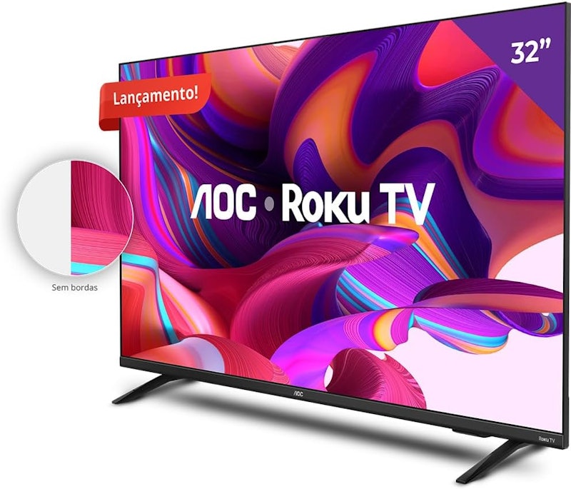 Smart TV AOC Roku TV 32" HD - SÉRIE 5135 3