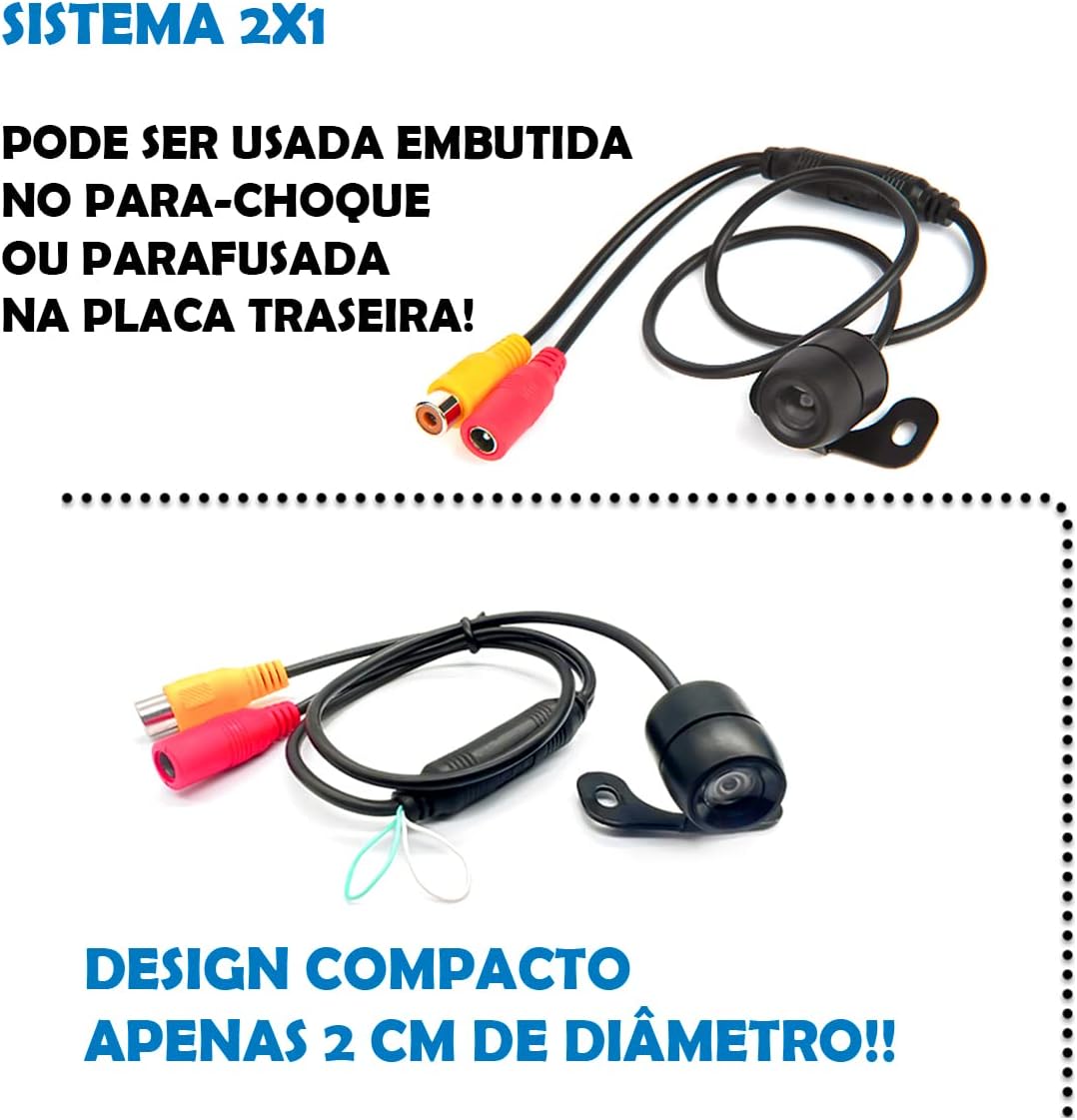 Câmera de Ré Automotiva Colorida Onyk 3