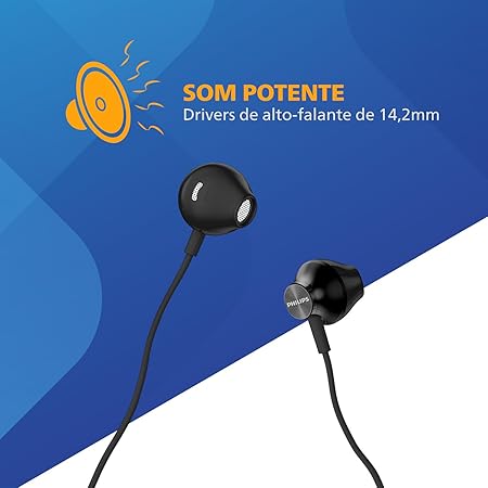 Fones de Ouvido com Microfone Philips 4