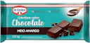 Cobertura Sabor Chocolate Meio Amargo em Barra