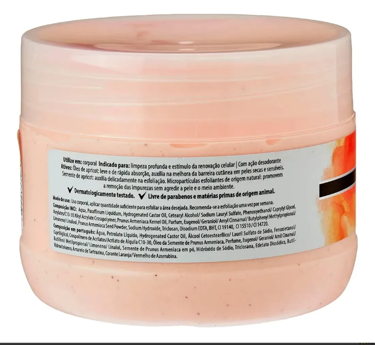 Creme Esfoliante Apricot Média Abrasão  4