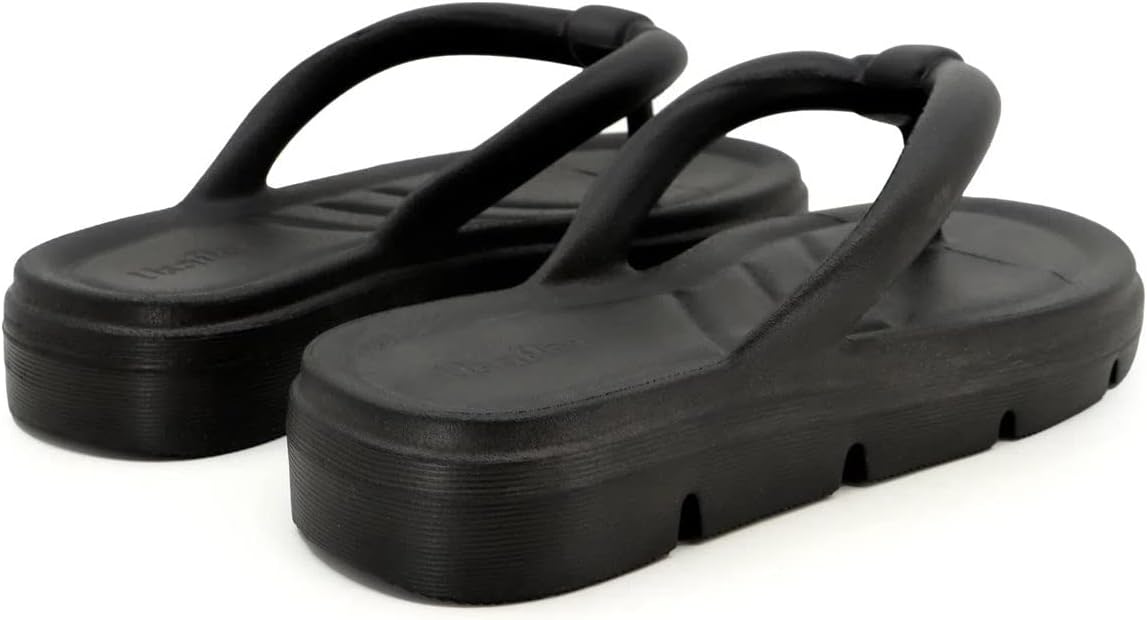 Chinelo Preto Poofy Plataforma Eva 4