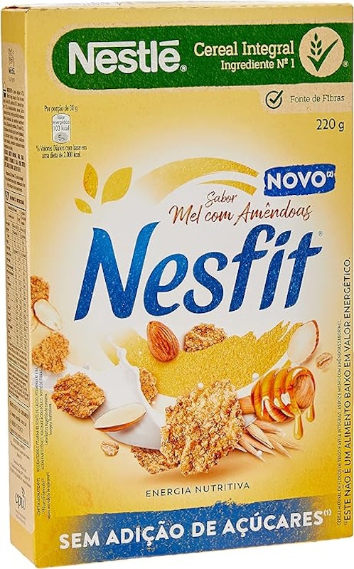 Cereal Integral sem Adição de Açúcares Mel com Amêndoas 1