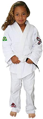 Kimono Juvenil Trançadinho Branco 3