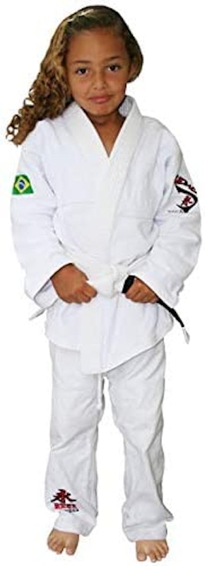 Kimono Juvenil Trançadinho Branco 3
