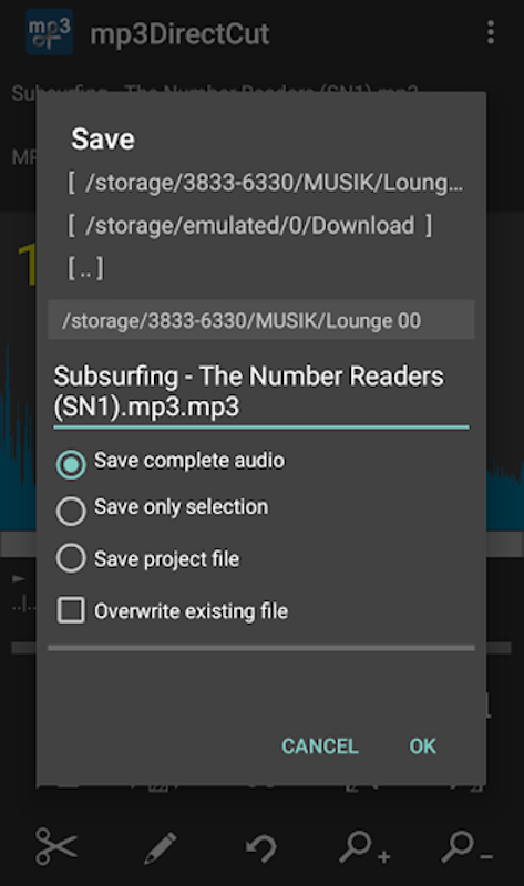 mp3DirectCut 4