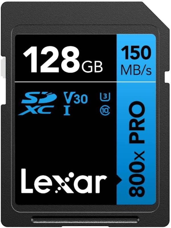 Cartão SDXC Lexar High-Performance 800xPRO Blue Series 1