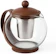 LUMINA Chaleira de Vidro com Infusor de Aço Inox 1