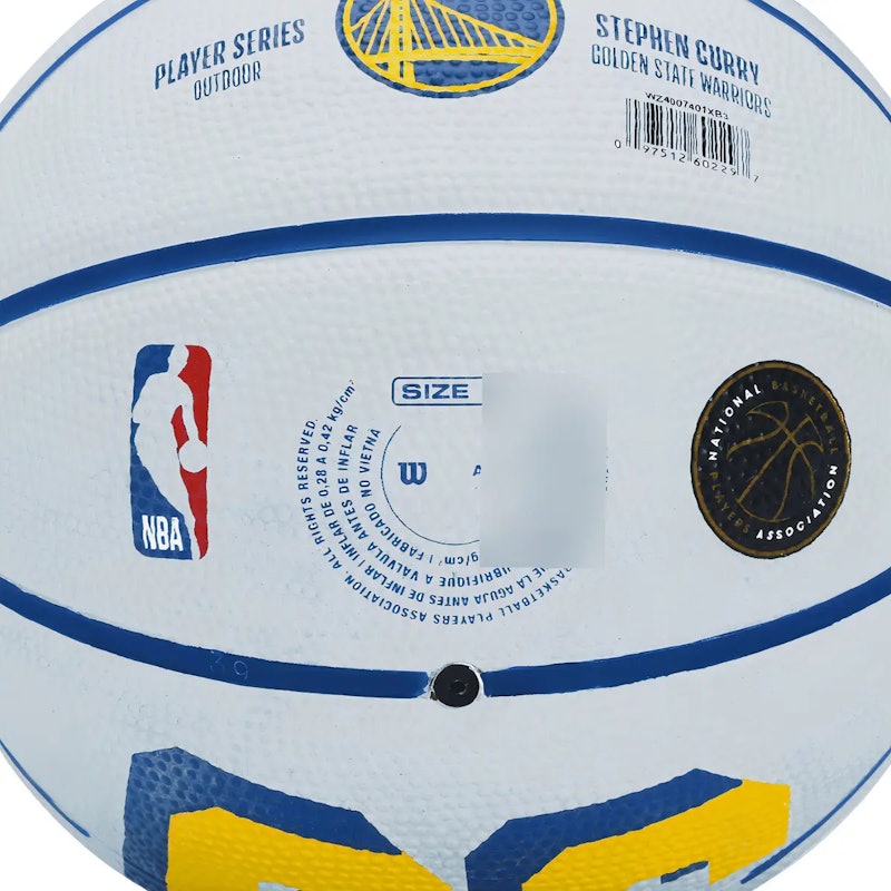 Bola de Basquete NBA Player Icon Stephen Curry #3 Mini 5