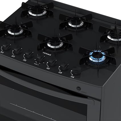 Fogão 6 Bocas Venax Delplus Vitreo 4