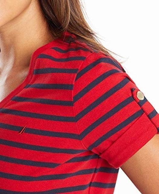 Camiseta Feminina Listrada 4