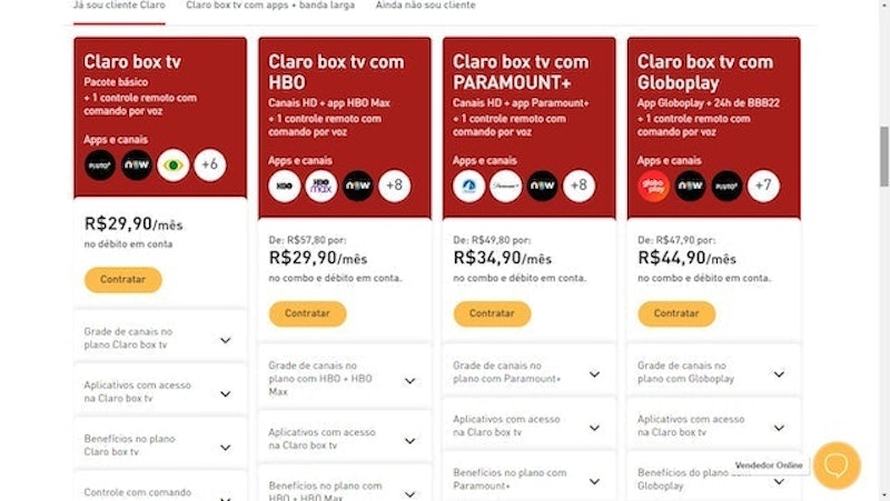 Claro Box TV 3