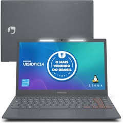 Notebook Positivo Vision C14 Lumina BAR Celeron 8 GB RAM e 128 GB