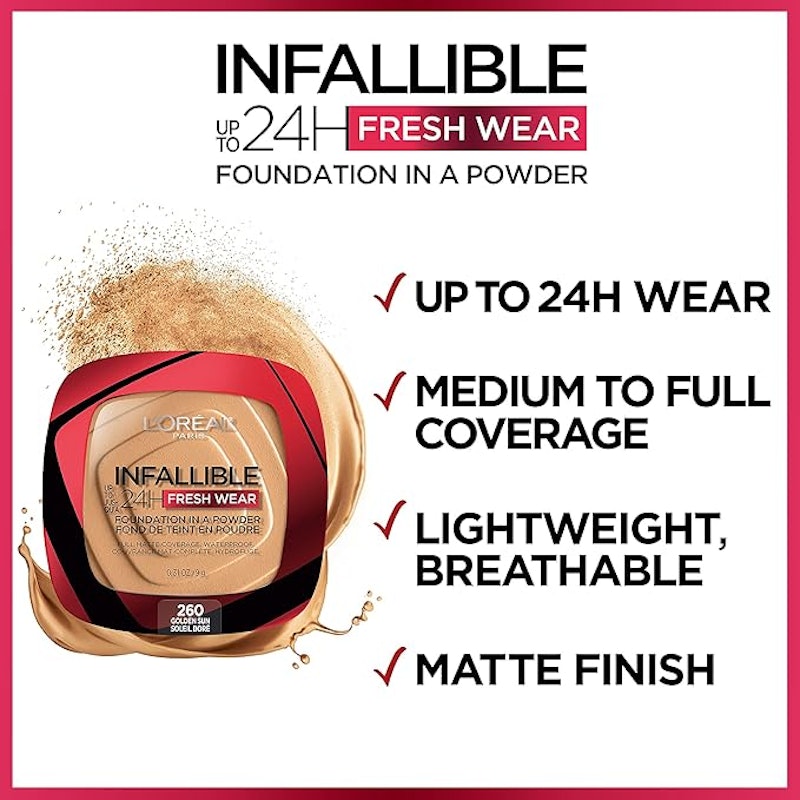 Base em Pó Makeup Infallible Fresh Wear 4