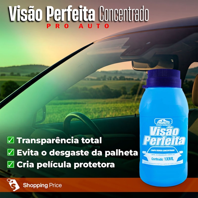 Limpa-Vidros Concentrado Proauto 4