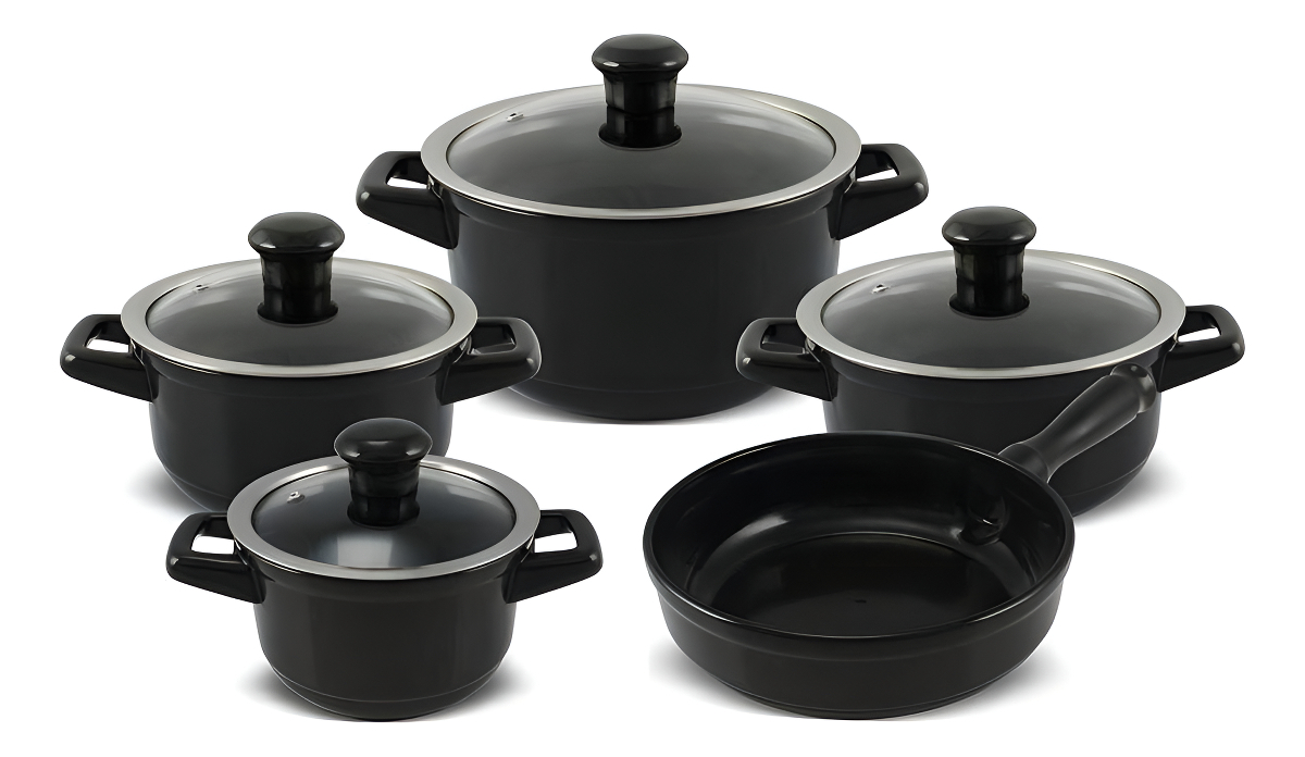 Conjunto Panelas de Cerâmica Duo Smart 5 Peças Ceraflame 1
