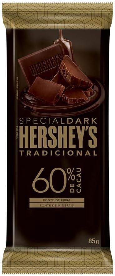 Barra de Chocolate Hershey's Special Dark Tradicional 60% 1